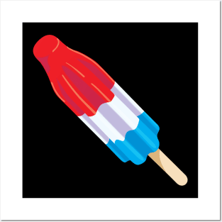 USA Popsicle Posters and Art